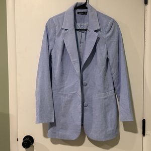 Blue Corduroy Blazer